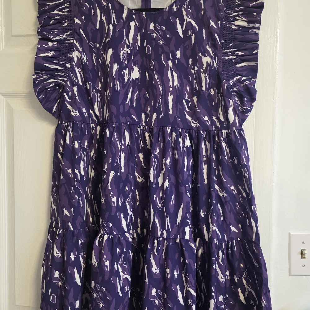 Michelle McDowell - Tiger Tail Purple Dress